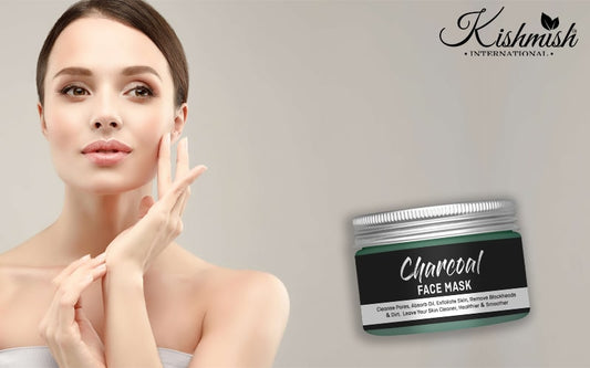 Charcoal Face Mask | Treatment for Pimples, Black heads and Oily Skin