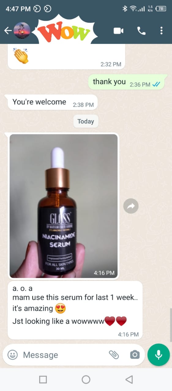 Niacinamide Serum 6%- Anti Acne & Pigmentation Serum