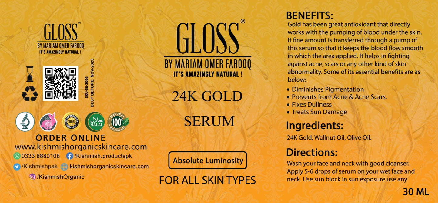 24K Gold Serum