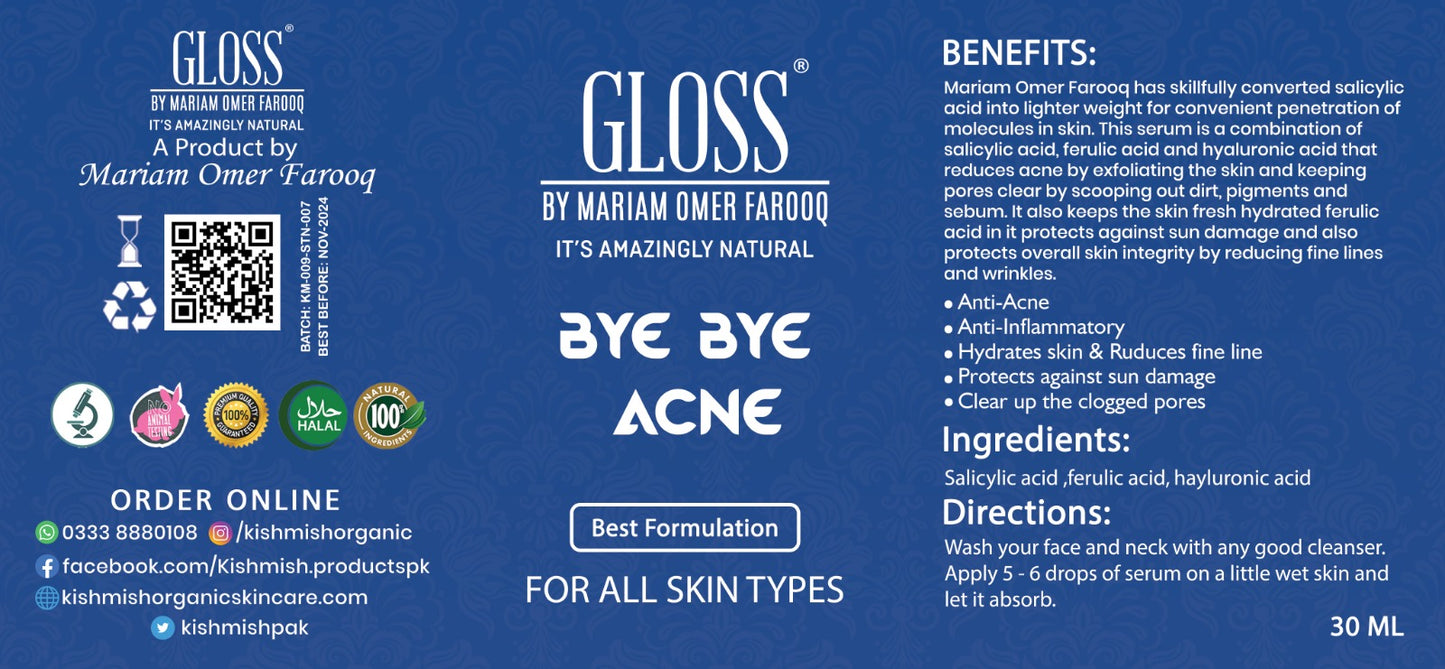 Bye Bye Acne - Acne Solution