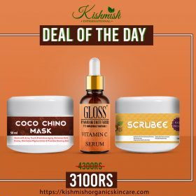 Vitamin C Serum + Scrubee + Coco Chino Mask