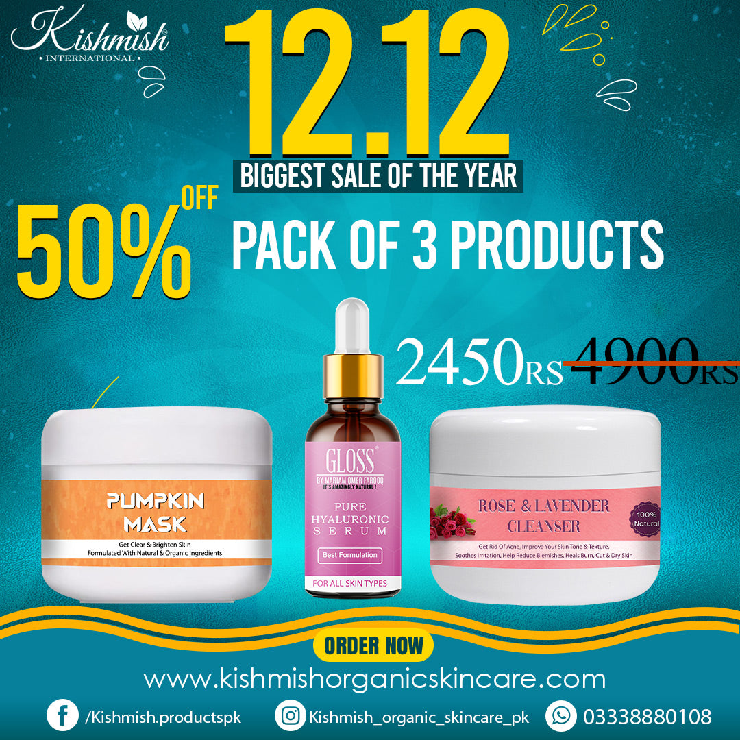 Pure Hyaluronic Serum Pumpkin Mask Rose Lavender Cleanser