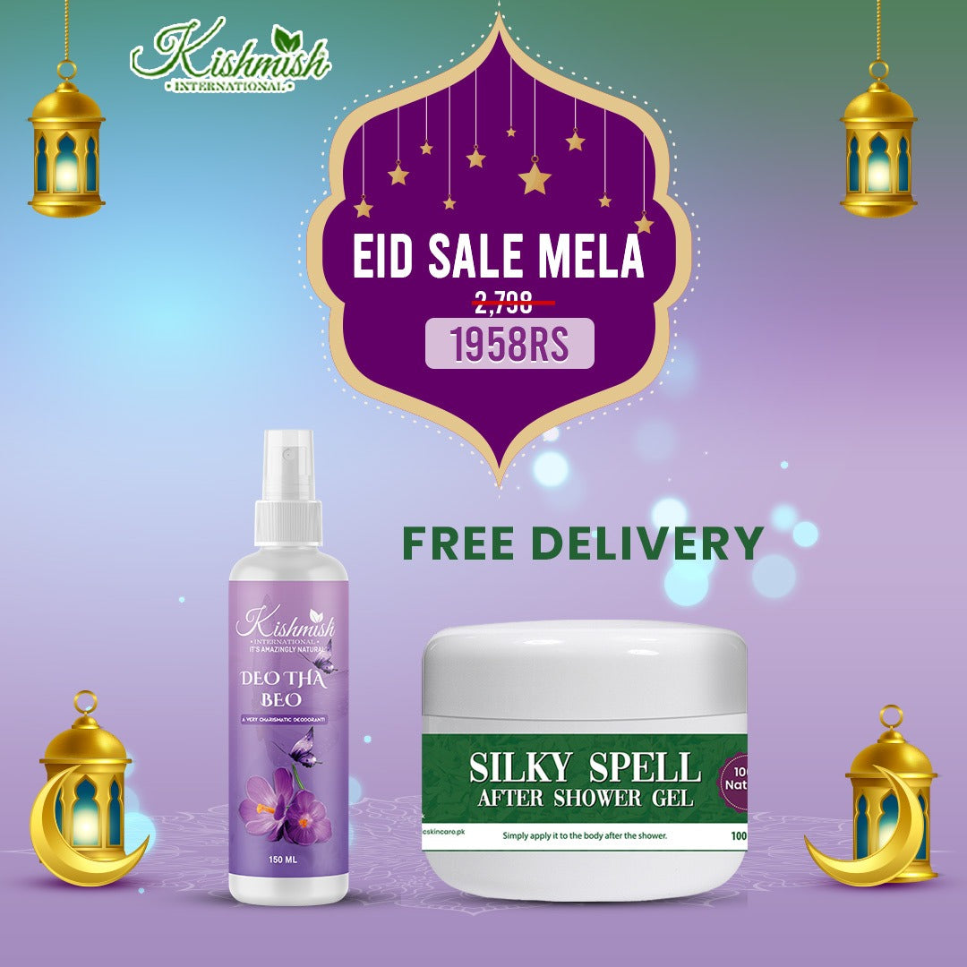 Deo tha Beo (the Best Deodorant)+ Silky Spell (After Showering Gel with Oud White)