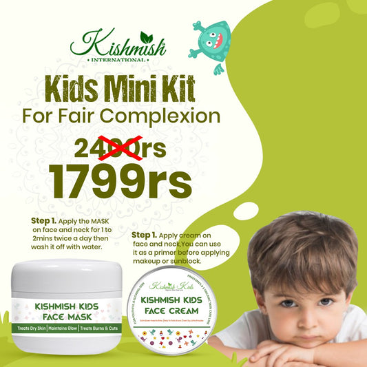 Kids Face Mask + Kids Face Cream