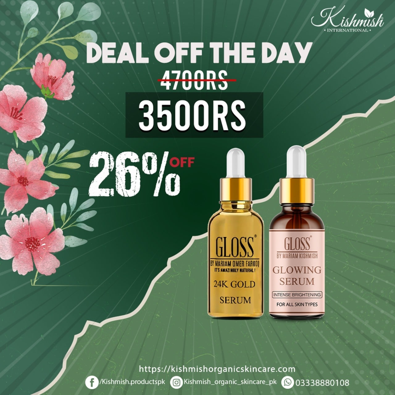 Kishmish serum deal