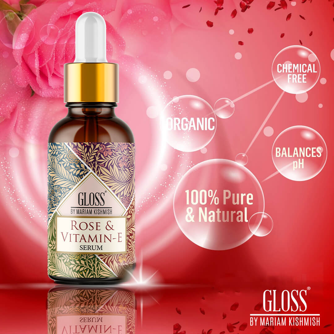 Rose & Vitamin E Serum