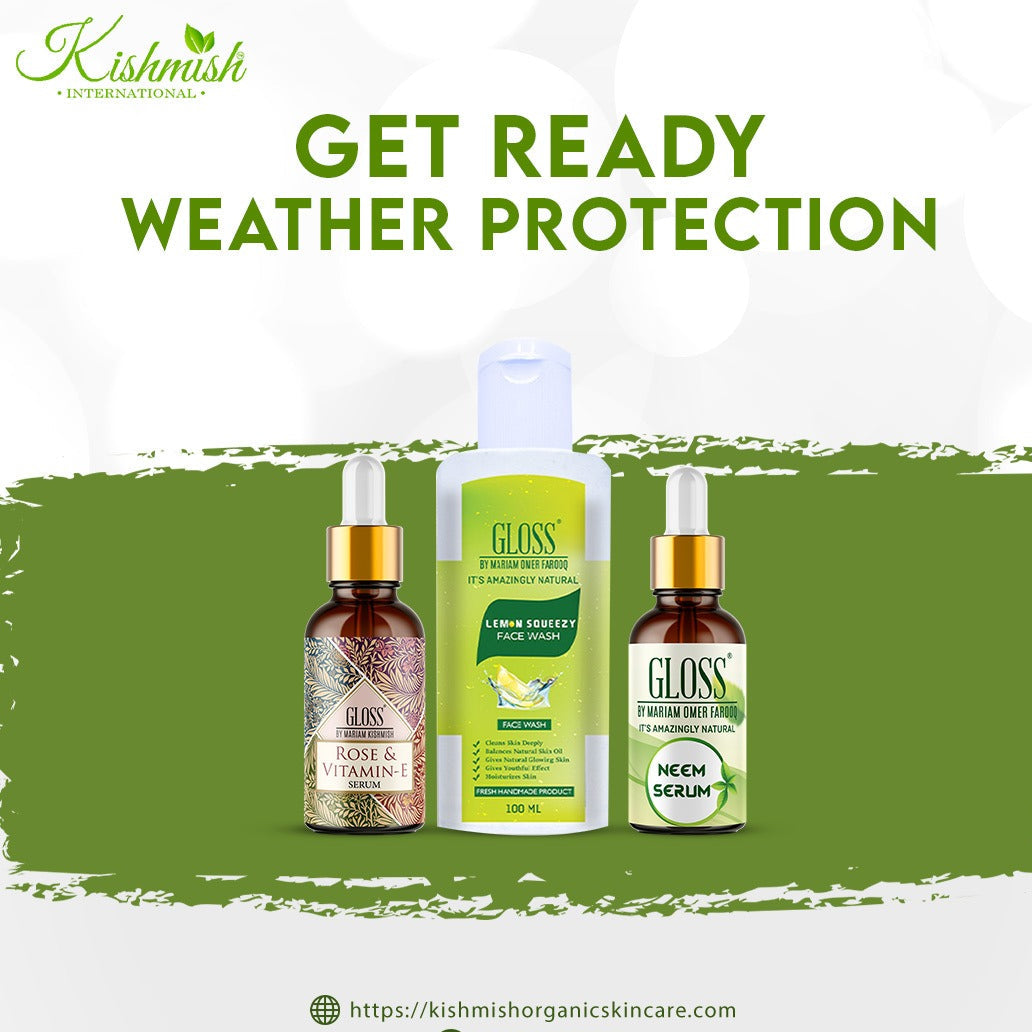 Lemon Squeezy Face Wash + Neem Serum + Rose and Vitamin E Serum