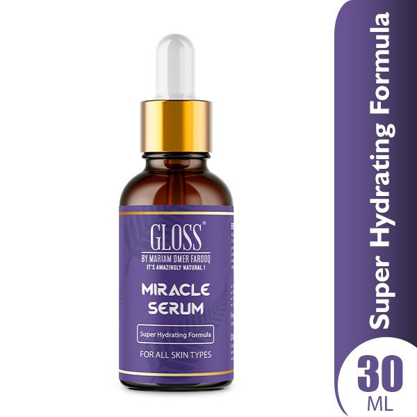 Gloss Miracle Serum ~ Antiaging, Fade Wrinkles, Fine Lines and Hydrate Skin