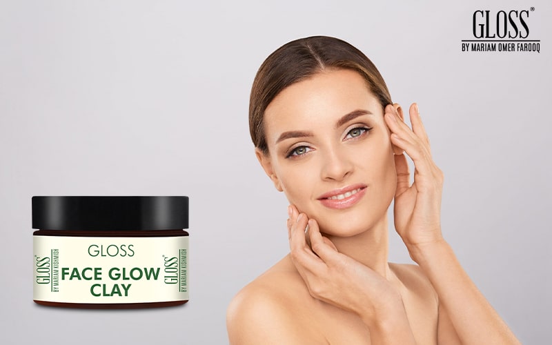 Face Glow Clay For Sunburn, Dark Spots and Anti-Aging