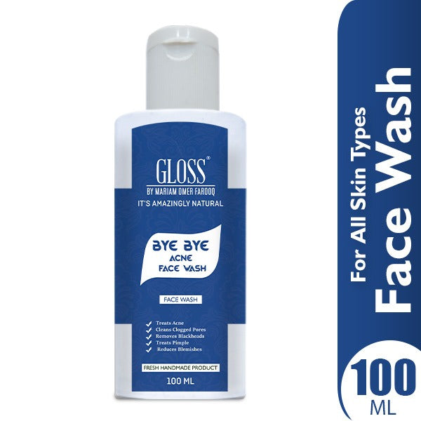 Bye Bye Acne Face Wash ~ Salicylic Acid, Removes Acne and Pimples