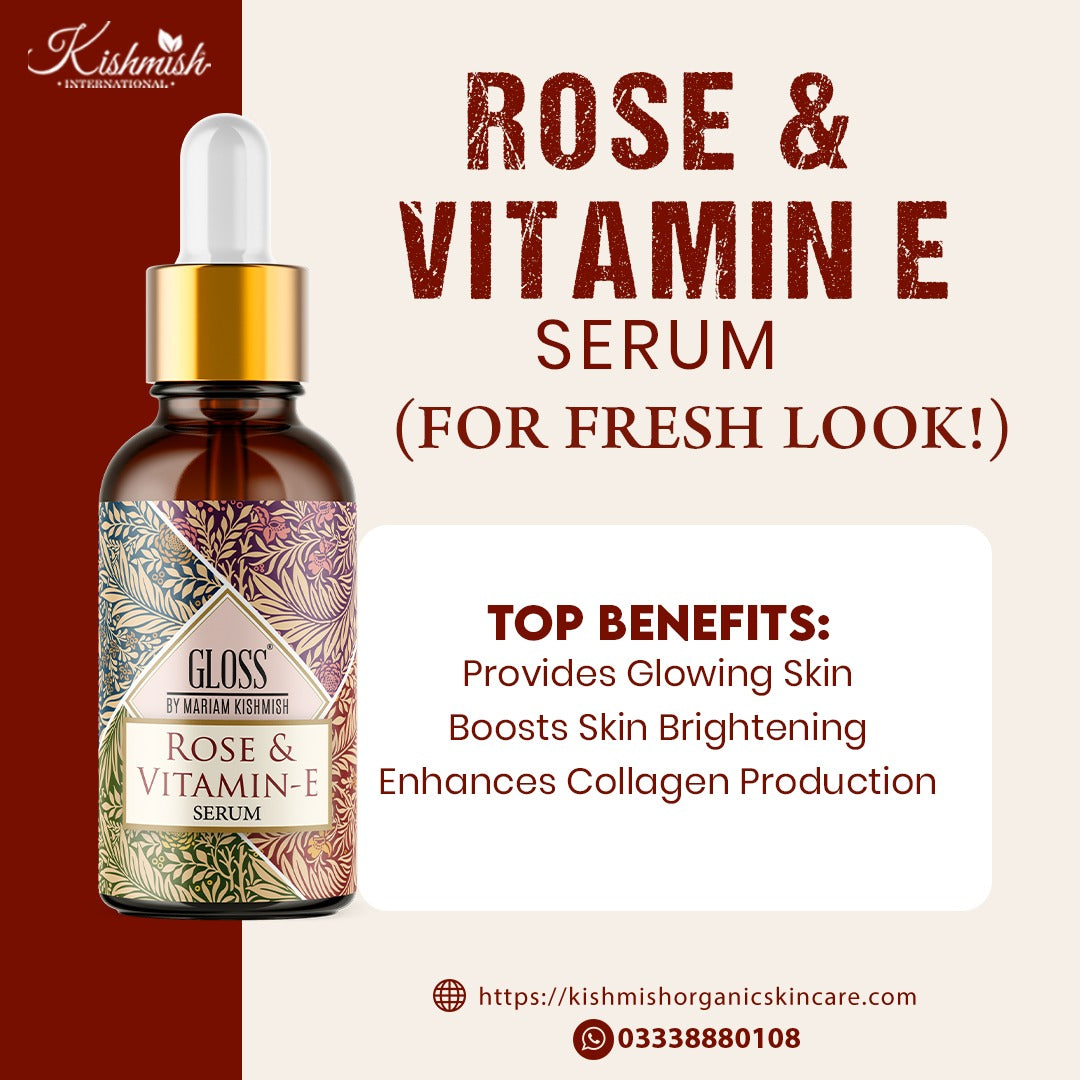 Kishmish Rose & Vitamin E Serum