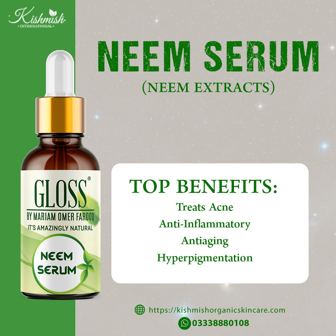 Neem Serum ~ Anti Scars and for Fresh Face