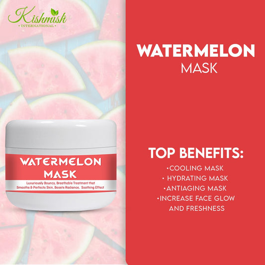 Watermelon Mask ~ Best for Skin Moisturization, Antiaging