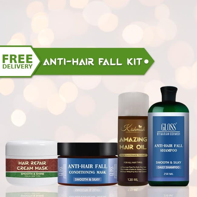 Hair Fall Kit Anti-Hair Fall Kit – Kishmish Organic Skin Care
