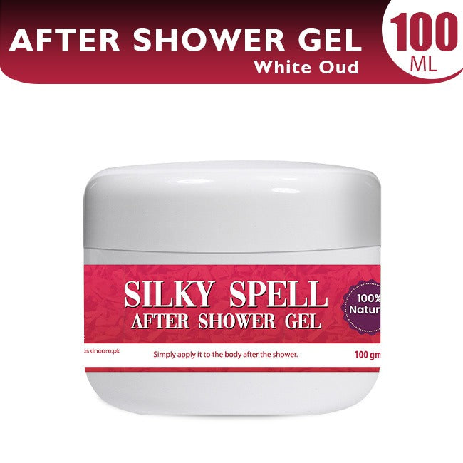 Silky Spell ~ After Showering Gel with Oud White ~ The Best Fragrance