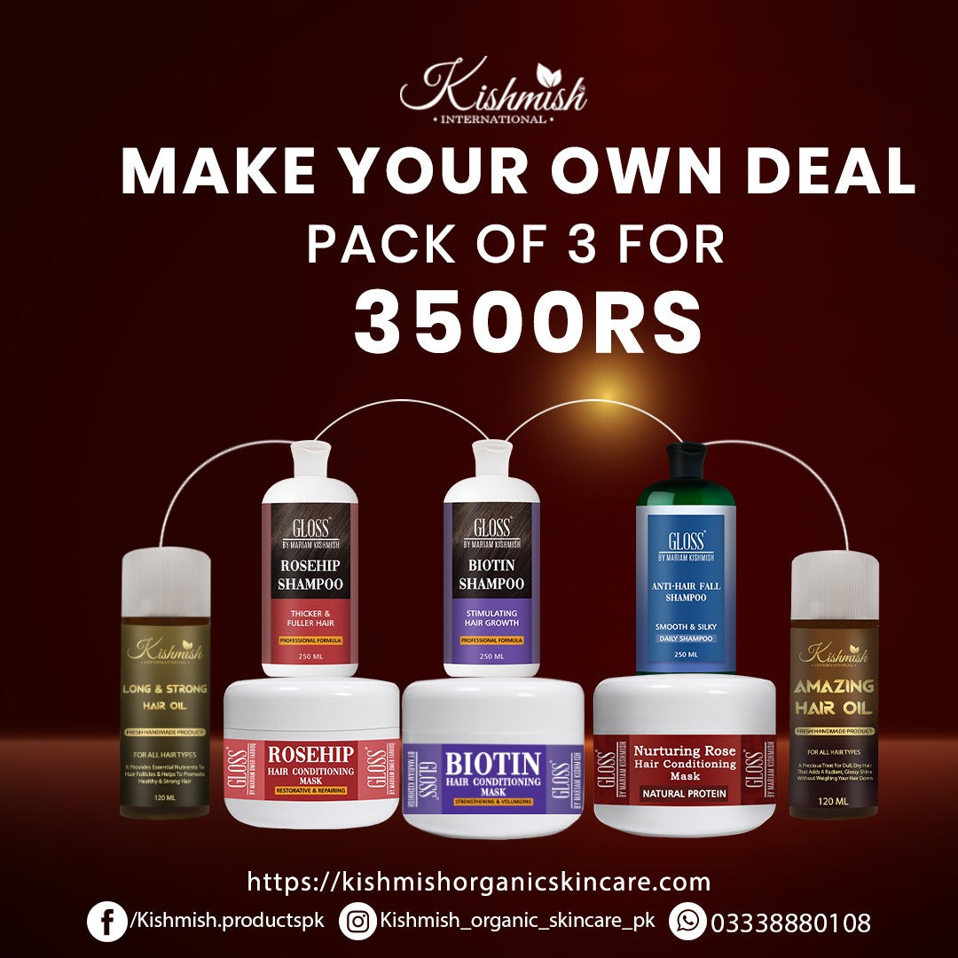 Make Your Own Hair Deal in Just 3500Rs