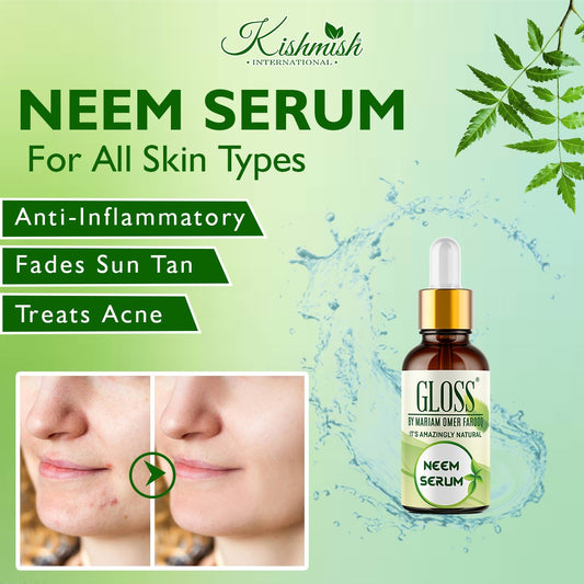 Neem Serum ~ Anti Scars and for Fresh Face