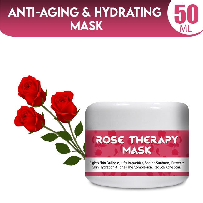 Rose Therapy Mask ~ Antiaging and Refreshing Skin